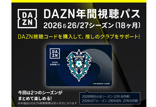 DAZNコード割引購入権のイメージ画像